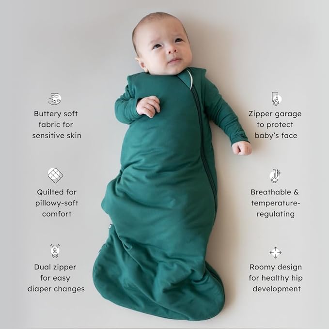 KYTE BABY Unisex Rayon Made From Bamboo Sleeping Bag for Babies and Toddlers, 1.0 Tog