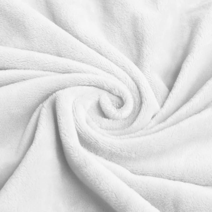 American Baby Company Heavenly Soft Chenille Fitted Crib Sheet 28" x 52", Warm and Cozy Neutral Chenille Sheet, White, for Boys and Girls, Fits Crib and Toddler Bed mattresses