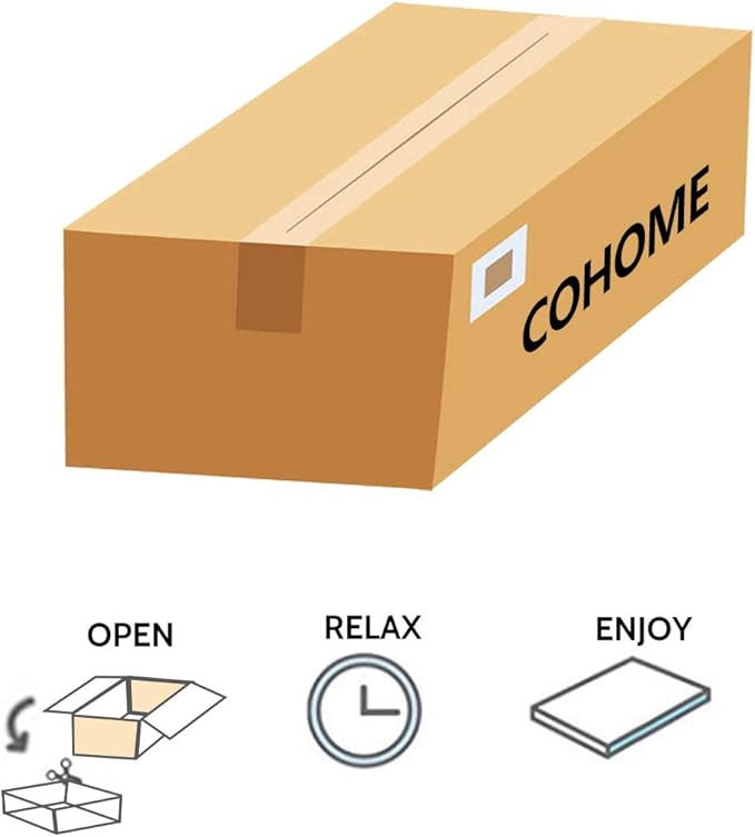 COHOME Mattress Topper King 1300 GSM Extra Thick Cooling Mattress Pad 400TC Cotton Top Plush Down Alternative Fill Pillow Top Mattress Cover with 8-21 Inch Deep Pocket (78x80 Inches, White-Luxury)