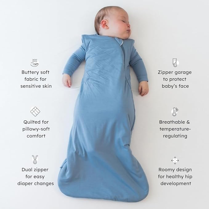 KYTE BABY Unisex Rayon Made From Bamboo Sleeping Bag for Babies and Toddlers, 1.0 Tog