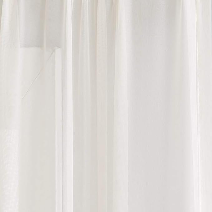 Warm Home Designs Beige Bed Canopy Curtains in 55 x 288 Inch Size. Our King Canopy Bed Curtains Work Great as Kids Canopy, Bed Scarf, Bed Curtain or to Enhance Bed Decor. BC Beige 288"