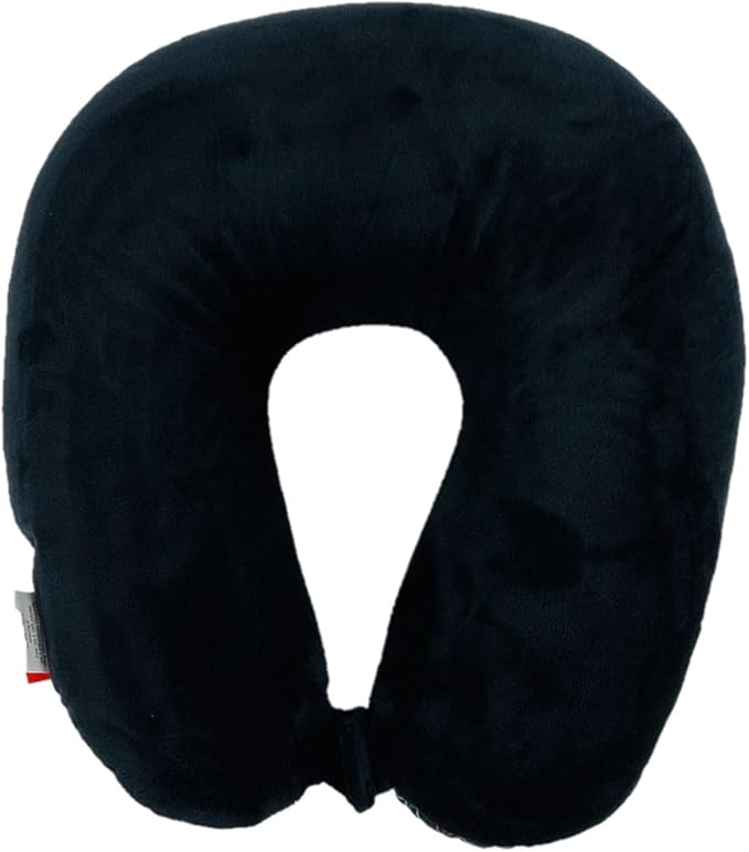 Bookishbunny U Shaped Micro Beads Microbead Neck Head Support Travel Pillow, 12"x12"x4" (Diamond)