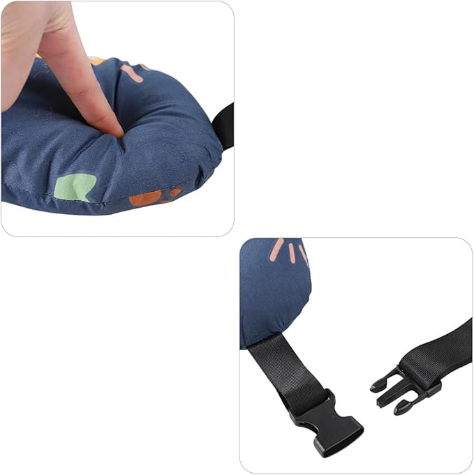 X-Shape Car Seat Pillow for Kids and Adults Universal Car Sleeping Head Support Aircraft Travel Pillows Travel Neck Rest Car Seat Pillow Neck Support Pillow for Carseat Long-Distance Sleeping