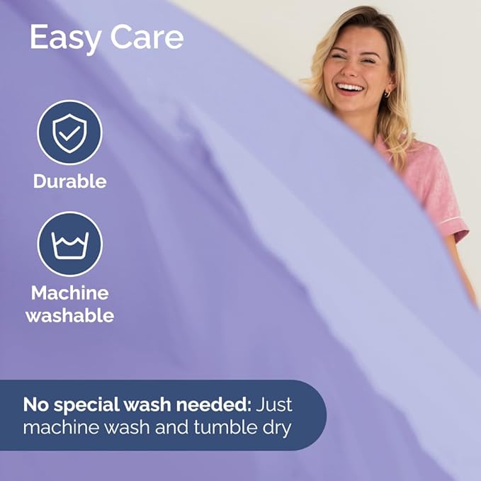 Full XL Size 4 Piece Sheet Set - Comfy Breathable & Cooling Bed Sheets Set - Hotel Luxury Bedding for Women, Men, Kids, Teens, Boys & Girls - Deep Pockets, Soft & Wrinkle Free - Oeko-Tex - Lavender