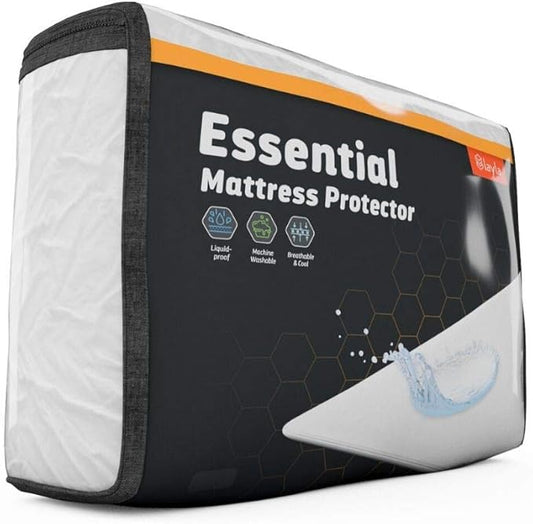 Layla Mattress Protector, Liquid Proof Mattress Pad Barrier | Breathable Waterproof Bed Encasement That Sleeps Cool | 3 Models for a Custom Sleep Experience | Size Full - Essential Protector