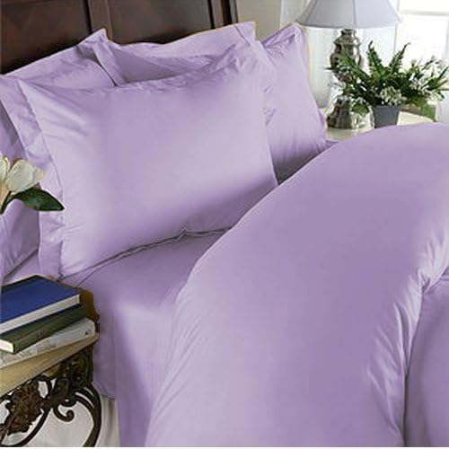 Elegant Comfort 1500 Premier Wrinkle & Fade Resistant Hotel Quality Ultra Soft Luxurious 4-Piece Bed Sheet Set with Deep Pockets, Twin/Twin XL Lilac