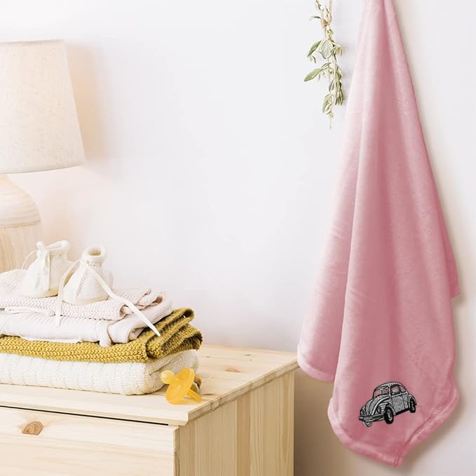 Nursery Bedding Baby Blankets for Boys & Girls Classic German Car Polyester