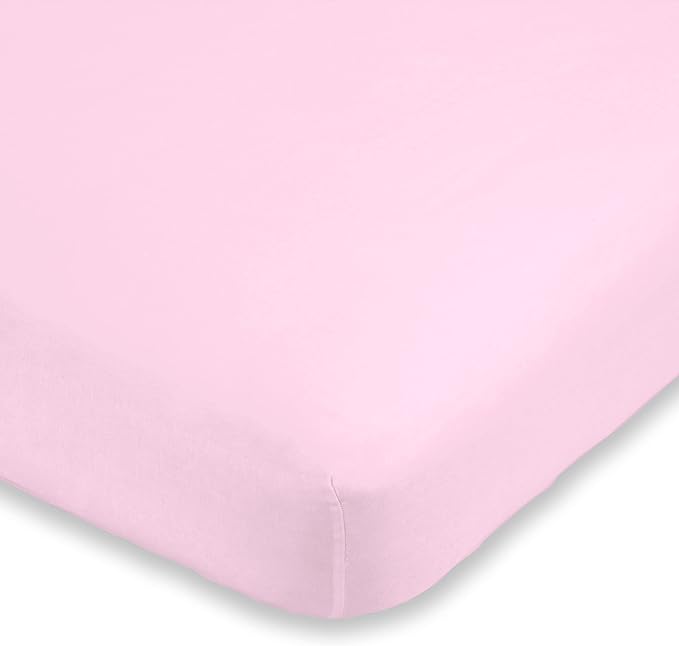 Disney Ariel Sea Garden 4 Piece Toddler Bed Set - Comforter, Fitted Sheet, Flat Top Sheet, Reversible Standard Size Pillowcase, Pink and Aqua
