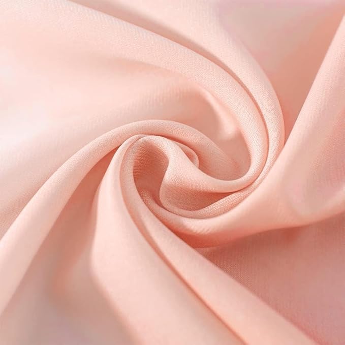 NAPEARL Ombre Window Scarf Valance, Romantic Gradient Voile Scarf Valance for Ceremony Backdrop, Wedding Arch, Kids Bedroom, Decorative Swag Curtain 144 Inches