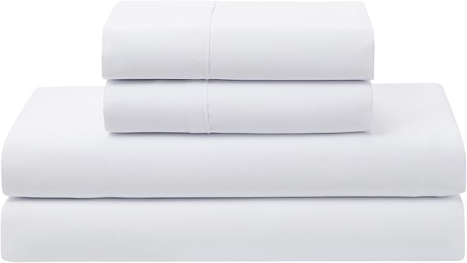 Twin Size Luxury Faux Fur Comforter Set - Soft & Breathable 5-Piece Bedding Collection - 1 Comforter, 1 Fitted Sheet, 1 Flat, 1 Pillowcase, 1 Pillow Sham - Deep Pocket - Premium Quality, White