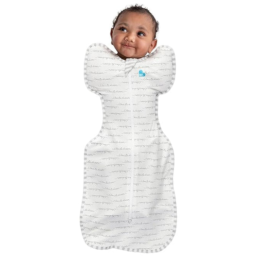 Love to Dream Swaddle UP, Baby Sleep Sack, Self-Soothing Swaddles for Newborns, Improves Sleep, Snug Fit Helps Calm Startle Reflex, New Born Essentials for Baby, 1.0 TOG, 5-8.5 lbs, Dreamer