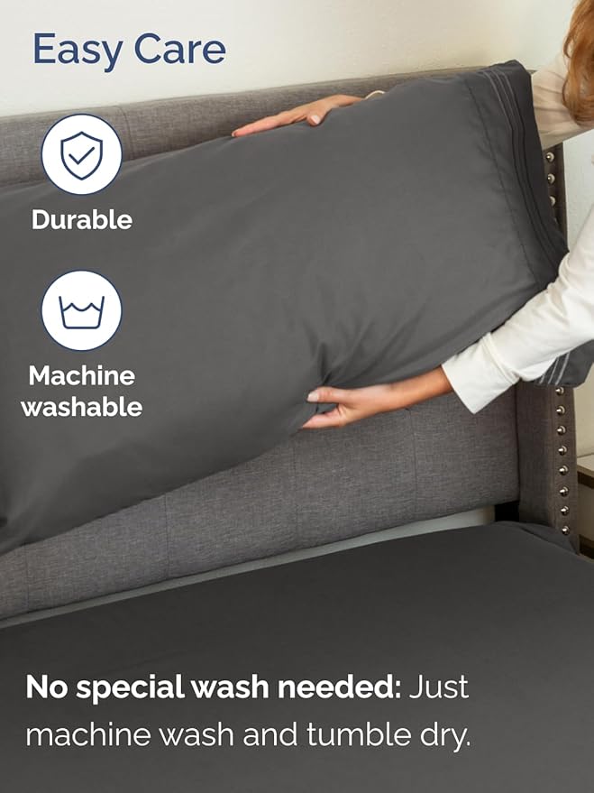 Extra Deep Twin XL Sheet Set - 4 Piece Breathable and Cooling Sheets - Hotel Luxury Bedding for Women, Men, Kids & Teens - Easy Secure Fit - Soft, Wrinkle Free & Comfy - Extra Deep Pockets - Charcoal