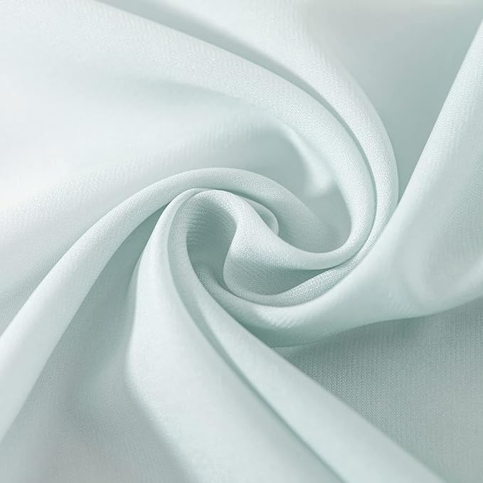NAPEARL Ombre Window Scarf Valance, Romantic Gradient Voile Scarf Valance for Ceremony Backdrop, Wedding Arch, Kids Bedroom, Decorative Swag Curtain 144 Inches, Green