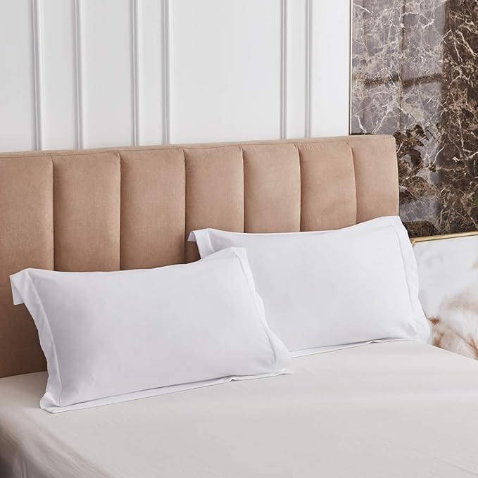 HIG 3pc Down Alternative Comforter Set - All Season Reversible Comforter with Two Shams - Quilted Duvet Insert with Corner Tabs - Box Stitched - Breathable, Soft, Fluffy(King/Cal King, Pure White)
