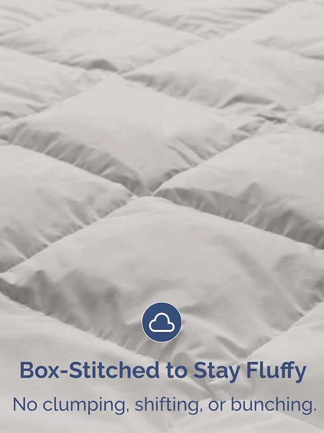 Twin Size, Black & Light Grey Alternative Down Comforter - Warm, Lightweight & Breathable Hotel Quality Bedding Set for Men, Women, Kids & Teens - All Season Cooling Microfiber Duvet Insert Comforter