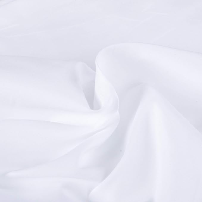 NTBAY Toddler Sheet Set - 3-Piece Microfiber Crib Sheet Set - Flat Sheet, Fitted Sheet, Pillowcase - Solid Toddler Bedding, White