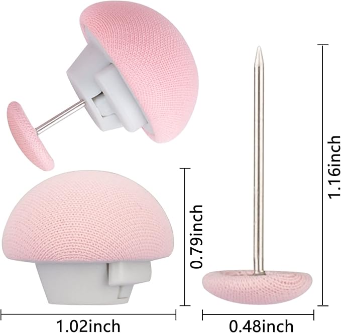 Potanro Pink Duvet Clips Set 12 Pcs Duvet Pins, Duvet Cover Clips Duvet Insert Holder for Quilt, Cushions, Curtains (Pink)