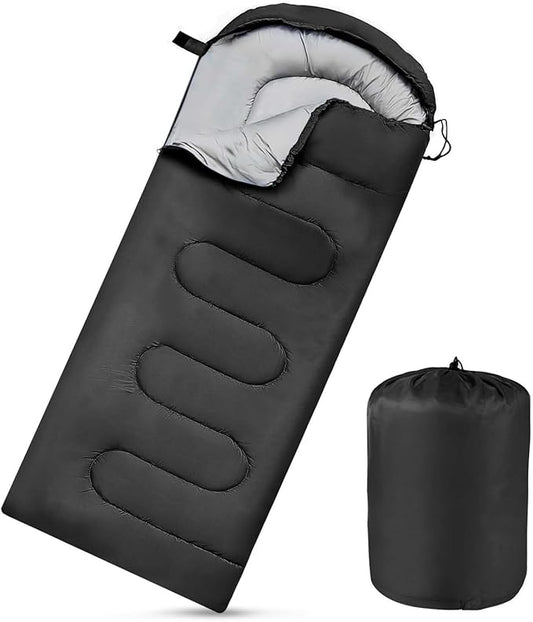 Camping Sleeping Bags for Adults Kids Waterproof Lightweight Sleeping Bag for Cold Weather or Warm Backpacking Hiking Mountaineering Indoor Outdoor Use