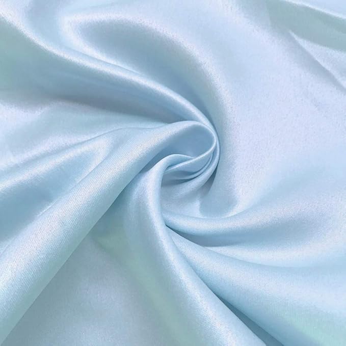 American Baby Company Heavenly Soft Chenille Receiving Blanket (30" x 40"), 2-Layer Design with Minky Dot & Silky Satin, Blue, for Boys and Girls