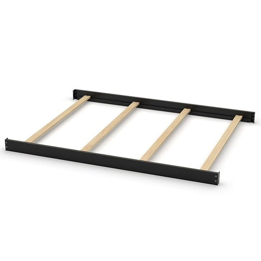 Full-Size Conversion Kit Bed Rails for Baby Cache Convertible Cribs - Solid Wood Rail - Toddler and Adult Bed Rail for Full-Size Beds - Essential Nursery & Baby Furniture (Black)