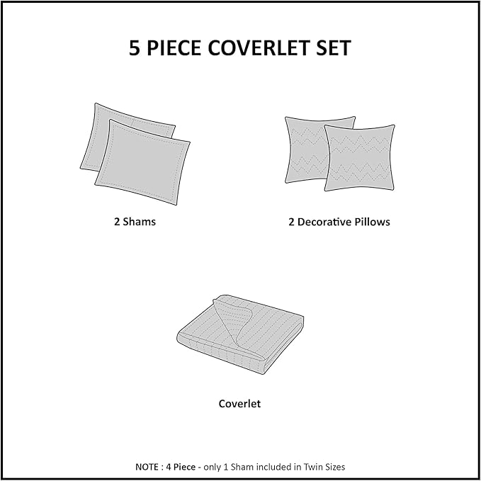 Intelligent Design Kids Quilt Set Cotton Jacquard Weave Colorful Poms Accent All Season Shabby Chic Bedding Coverlet Bedspred, Girls Bedroom Décor, Twin, Ivory 4 Piece XL