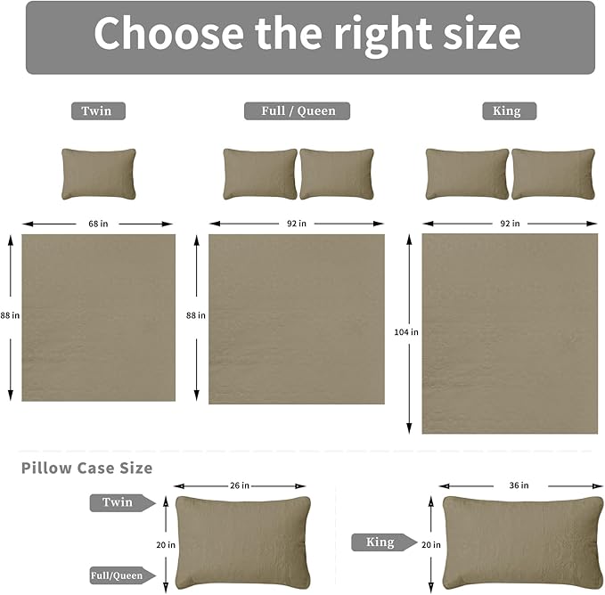 Easy-Going Twin Size Reversible Quilt Set with 1 Quilt and 1 Pillow Sham, Soft Bed Quilt Cover, Water Resistant Lightweight Microfiber Bedspread, Stain Resistant, Damask-Beige/Beige