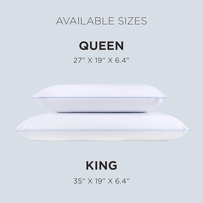 TEMPUR-Cloud® Dual Cooling™ Pillow, King - 2-Pack