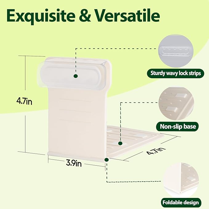 Upgrade Bed Sheet Holders for Corners, 8Pcs Bed Sheet Grippers with Non-Slip Base, Durable Heavy Duty Fitted Sheet Holders Keep Sheets Firm & Tight, Fit All Mattress Easy Install