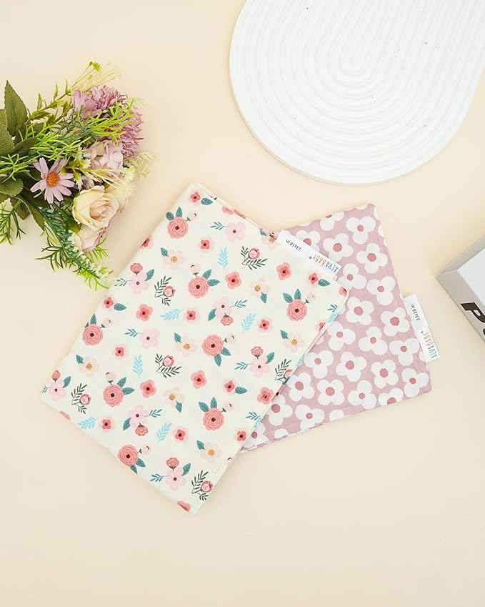 ALVABABY Toddler Pillowcases 2 Pack Organic Cotton Kids Pillow Cover Fit 13"x 18" or 12"x28" Envelope for Girl Boy Sleepy Travel 2TPW32A