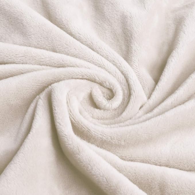 American Baby Company Heavenly Soft Chenille Fitted Crib Sheet 28" x 52", Warm and Cozy Neutral Chenille Sheet, Ivory (Warm Off-White), for Boys and Girls, Fits Crib and Toddler Bed mattresses.
