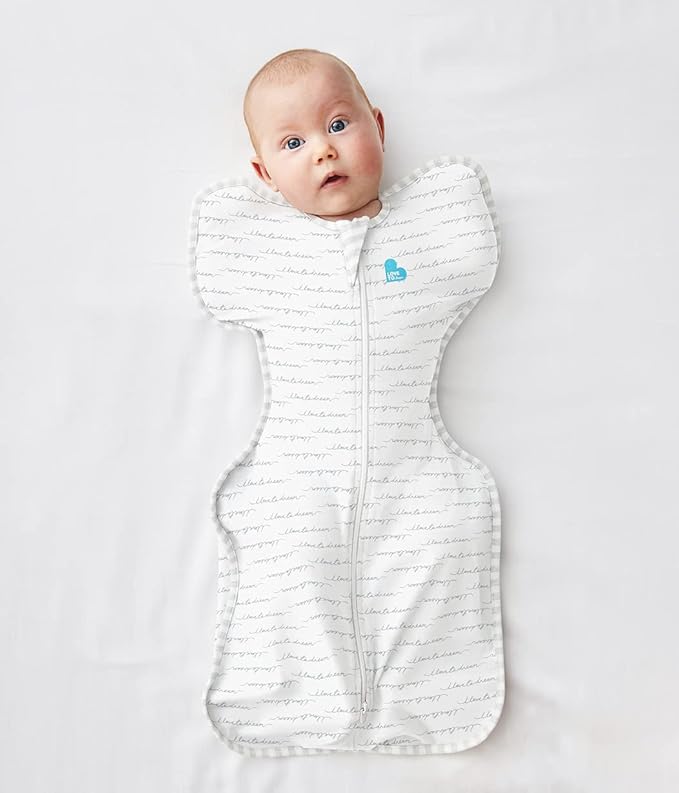 Love to Dream Swaddle UP, Baby Sleep Sack, Self-Soothing Swaddles for Newborns, Improves Sleep, Snug Fit Helps Calm Startle Reflex, New Born Essentials for Baby, 1.0 TOG, 5-8.5 lbs, Dreamer