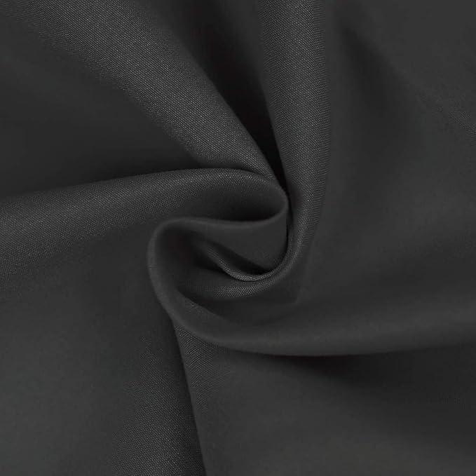 Twin XL 100% Microfiber Double Brushed Sheet Set - Extra-Soft & Wrinkle-Free - 15" Deep Pockets, 39" x 80" - Ideal for Dorms, Hospitals & Split King Beds - 3 PC Set (Twin XL, Black)