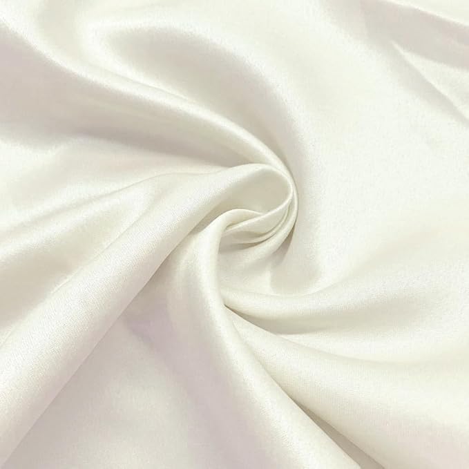 American Baby Company Heavenly Soft Chenille Receiving Blanket (30" x 40"), 2-Layer Design with Minky Dot & Silky Satin, Cream, for Boys and Girls