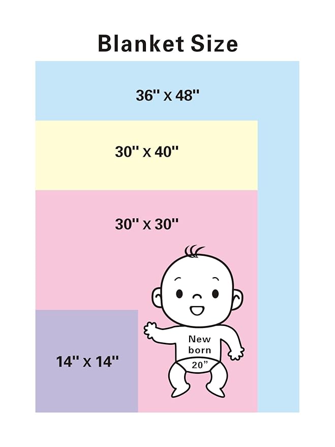 American Baby Company Heavenly Soft Chenille Blanket Set, Receiving Blanket (30" x 40") & Security Blanket (14" x 14"), Warm and Cozy, Pink, for Girls