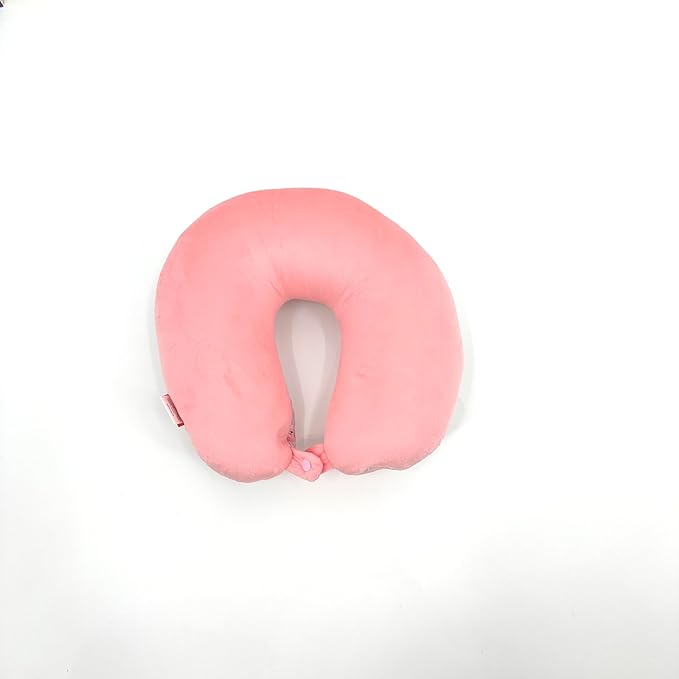 Bookishbunny U Shaped Micro Beads Microbead Neck Head Support Travel Pillow, 12"x12"x4" (Cat)