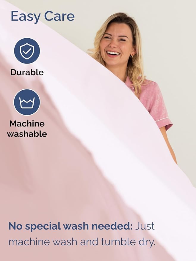 Extra Deep Twin Sheet Set - 4 Piece Breathable and Cooling Sheets - Hotel Luxury Bedding for Women, Men, Kids & Teens - Easy & Secure Fit - Soft and Wrinkle Free - Extra Deep Pockets - Lavender Pink