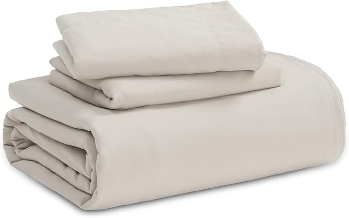 Bedsure Duvet Cover King Size Only - Prewashed Cotton-Like Polyester Extra Soft All Season Bedding, Includes 1 Duvet Cover 104x90 Inches with Zipper Closure, Linen, Comforter Not Included