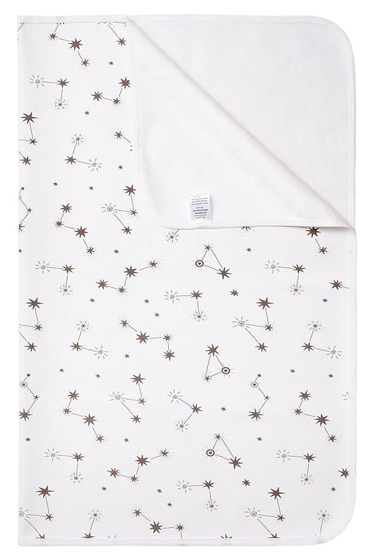 Baby Waterproof Bed Pad Washable Reusable 31"x40" Large Toddler Mattress Protector Incontinence Pads Sheet Cover Underpads for Kids Constellation