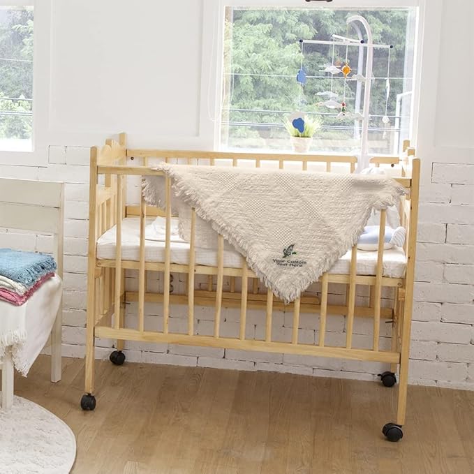 Custom Embroidery Nursery Bedding Baby Blankets for Boys & Girls Flying Duck
