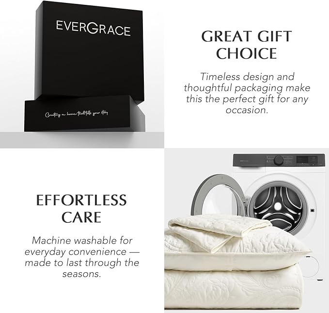 EVERGRACE Luxury Pearl Velvet Quilt Set Queen Size 3 Pieces, Soft Paisley-Stitch Velvet Comforter Set with Pillow Shams, Lightweight Bedspread Coverlet Bedding Set, Cream (Subtle Yellow Hues)