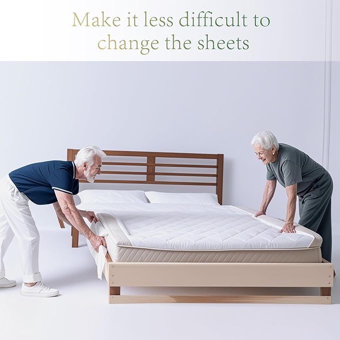 Mattress Lifter Wedge and Bed Maker Tool for Changing Sheets - Easy Lifter Mattress Riser for Bed Making - Helps Lift The Mattress and Hold The Mattress Alleviating Back Pain (1 Piece)