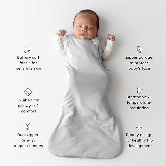 KYTE BABY Unisex Rayon Made From Bamboo Sleeping Bag for Babies and Toddlers, 1.0 Tog