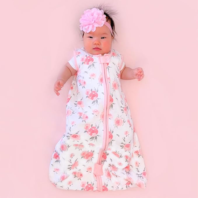 Mama Cheetah Baby Sleep Sack 2.5 TOG, Organic Cotton Baby Wearable Blanket with Two-Way Zipper, Swaddle Transition Baby Sleeping Bag for Newborn Infant Toddler Boy Girl, 24-48 Months