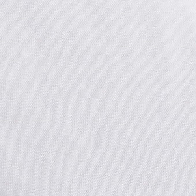 Amazon Basics Breathable, Stretchy 100% Cotton Jersey 3-Piece Bed Sheet Set, Includes Flat and Fitted Sheets, Pillowcase, Twin, White