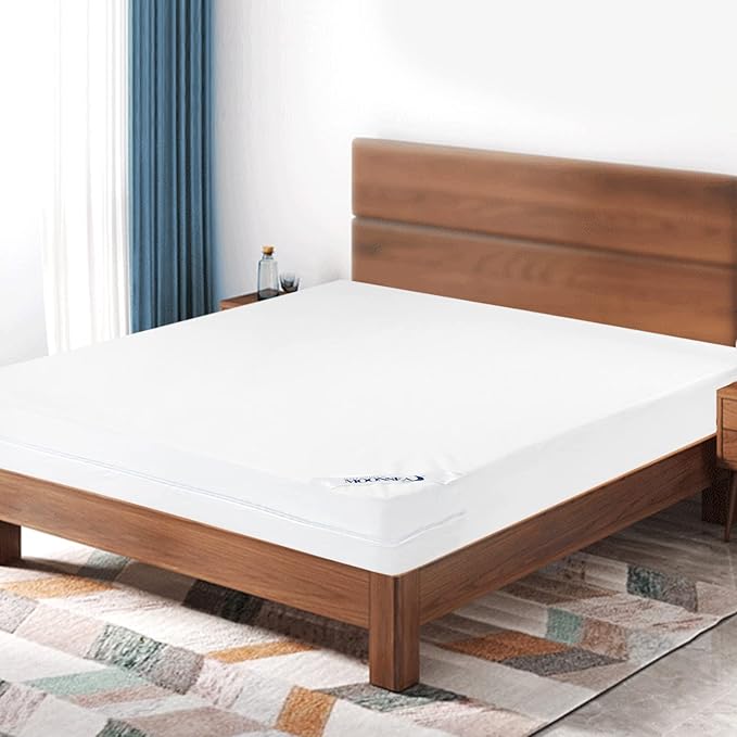 Zippered Waterproof Twin XL Mattress Protector, 6-Side Waterproof Mattress Encasement, Twin XL Mattress Cover, Box Spring Encasement