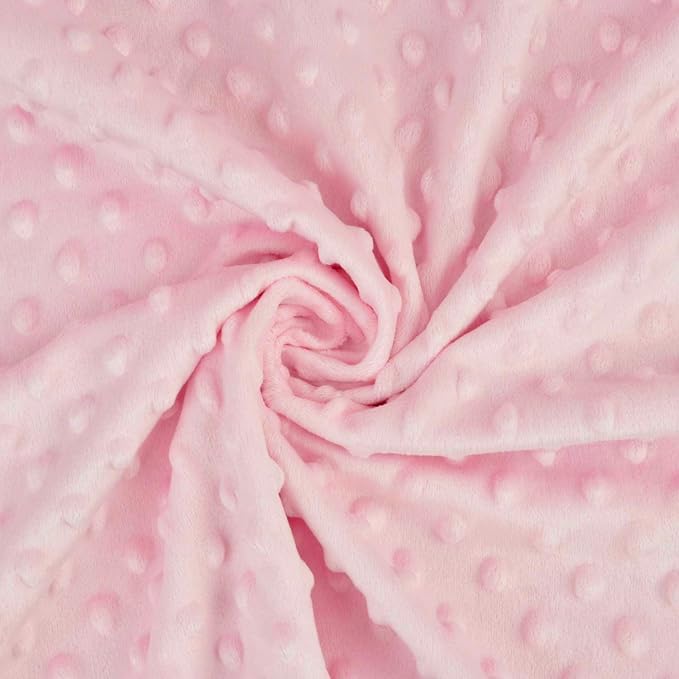 American Baby Company Heavenly Soft Chenille Sherpa Toddler Blanket (36" x 48"), Warm and Cozy, Pink, for Boys and Girls, Versatile for Nap Time, Preschool and Travel