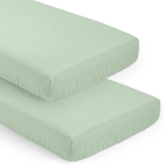 Sweet Jojo Designs Navy Blue Woodland Deer Boy Baby Crib Bedding Set for Infant Nursery Room Quilt, Fitted Sheet, Skirt, Diaper Stacker - 5pc - Mint Green and Grey Woodsy Forest Arrow
