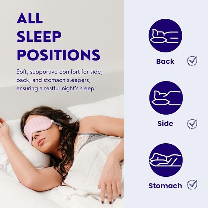 Continental Bedding Affinity Down Alternative Bed Pillow - King Size - 100% Soft Cotton Pillow - Pack of 1 - Polyester Pillow for Sleeping