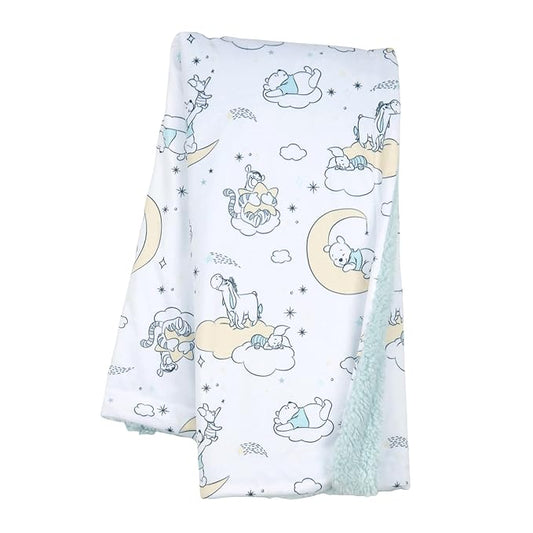 Lambs & Ivy Disney Baby Cozy Friends Winnie The Pooh Fleece Baby Blanket