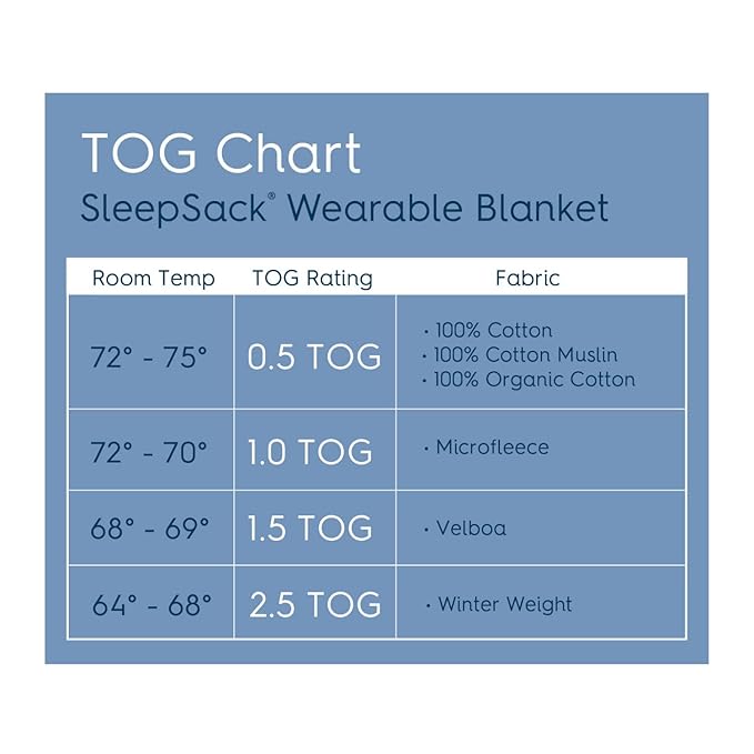 HALO SleepSack, 100% Cotton Wearable Blanket, Swaddle Transition Sleeping Bag, TOG 0.5, Cream, Medium, 6-12 Months